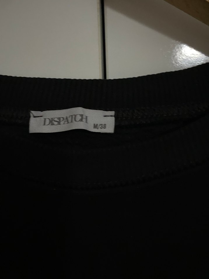 Siyah Oversize Kadın Sweatshirt - Görsel 2