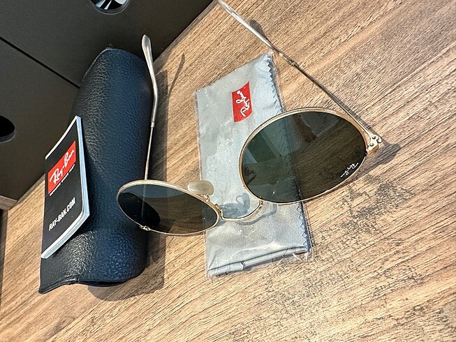  Beden altın Renk Orijinal Rayban Güneş Gözlüğü