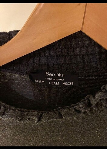 m Beden Bershka Kışlık Bluz 