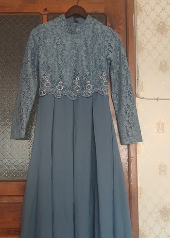 38 Beden Indigo elbise