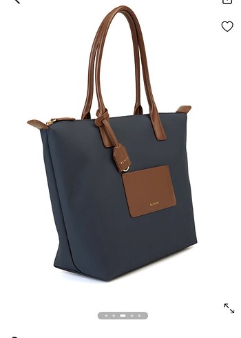 Beymen Beymen Nyluxe Lacivert Taba Kadın Çanta
