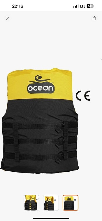 Diğer Ocean marine can yeleği 3-6 yaş