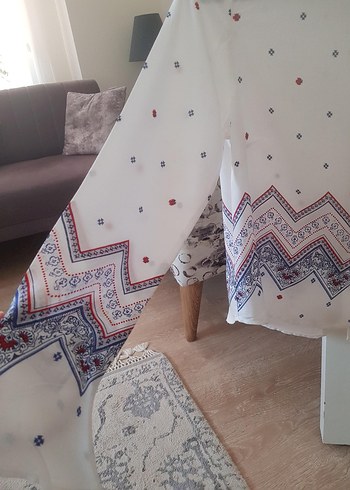 Bohem Beyaz Desenli Uzun Kollu Kadın Bluz - Görsel 3