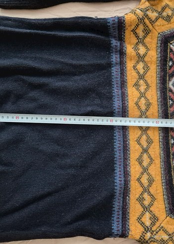 Bohem Tarz Çok Renkli Örgü Erkek Kazak - Görsel 8