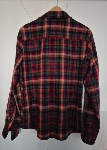 Erkek Çok Renkli Ekose Düğmeli Uzun Kollu Gömlek - Görsel 2