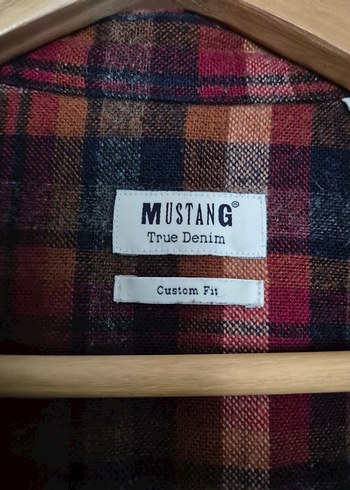 Erkek Çok Renkli Ekose Düğmeli Uzun Kollu Gömlek - Görsel 5