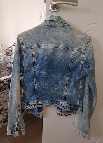 Mavi Kadın Jean Ceket - Görsel 2