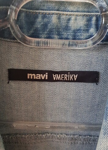 Mavi Kadın Jean Ceket - Görsel 4