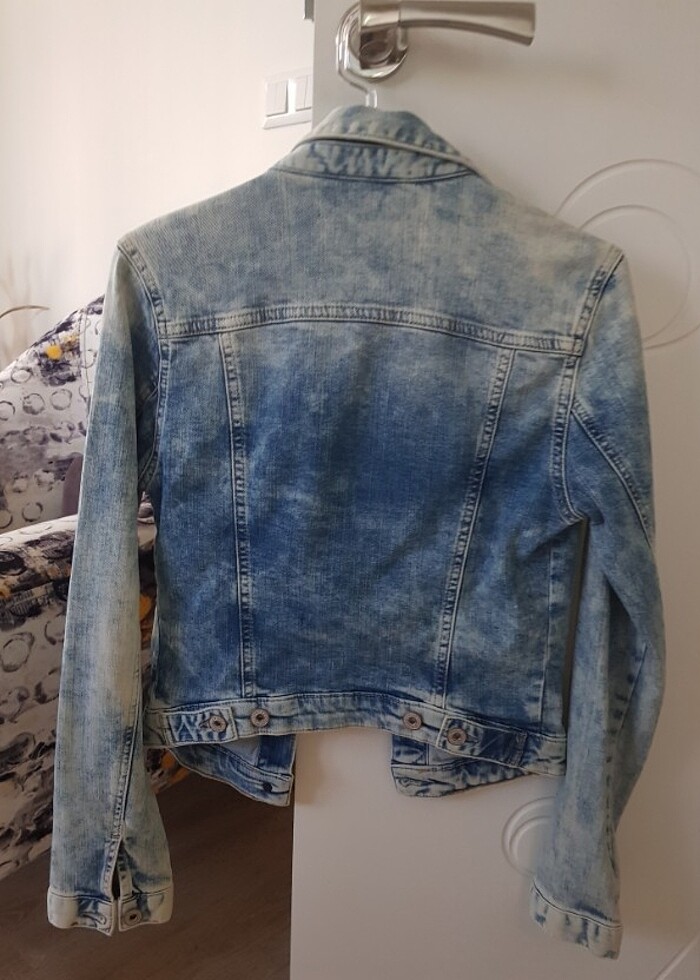 Mavi Kadın Jean Ceket - Görsel 2