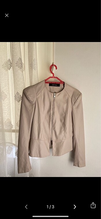 zara korse deri mont