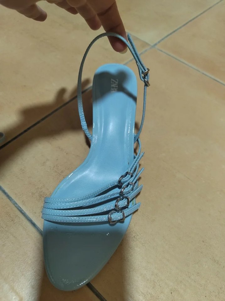 Zara kısa topuklu sandalet - Görsel 2