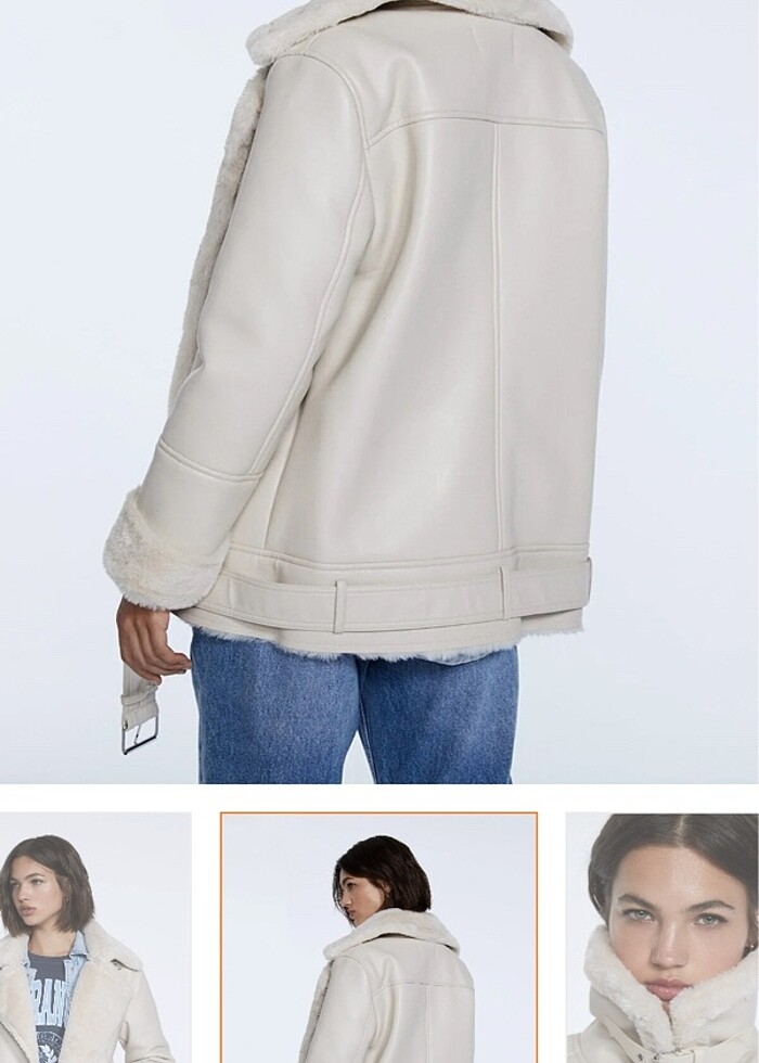 Stradivarius biker - Görsel 4