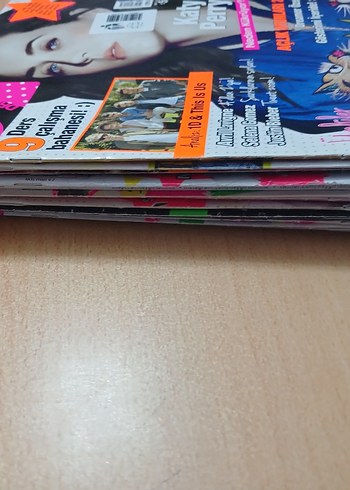 Çeşitli Popüler Dergiler dream girl ve hey girl dergileri - Görsel 2