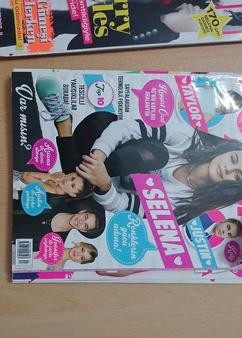 Çeşitli Popüler Dergiler dream girl ve hey girl dergileri - Görsel 7