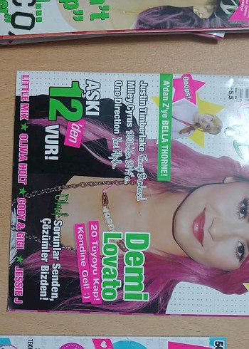 Çeşitli Popüler Dergiler dream girl ve hey girl dergileri - Görsel 10