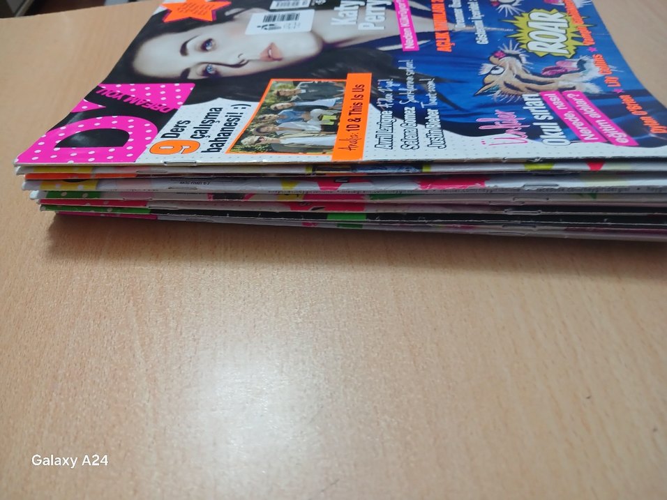 Çeşitli Popüler Dergiler dream girl ve hey girl dergileri - Görsel 2