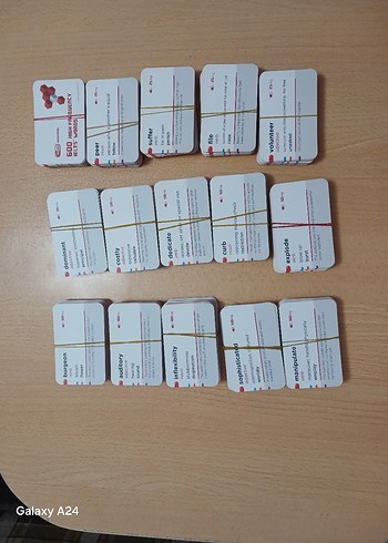 Kırmızı Dil Altı 600 IELTS Kelime Hafıza Kartları - Görsel 12