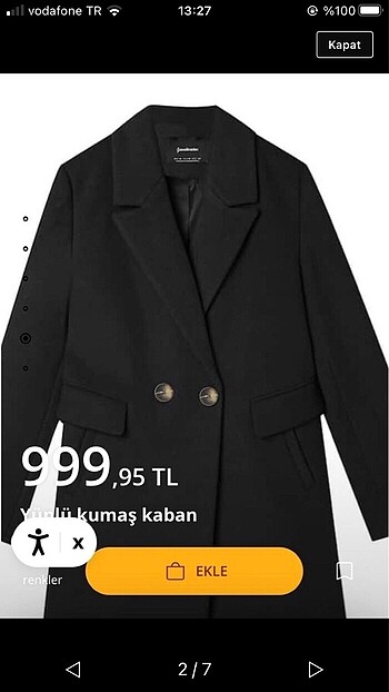 Stradivarius kaban