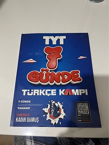 Kadir Gümüş 7 günde tyt türkçe kampı