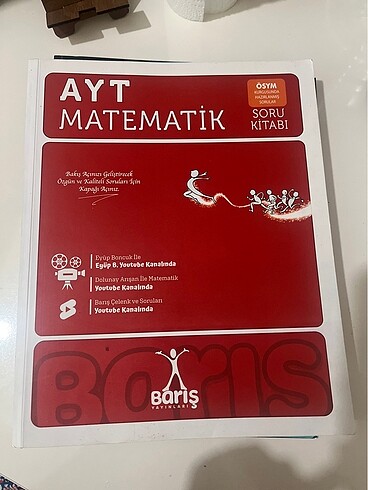 barış yayinlari ayt matematik soru kitabi