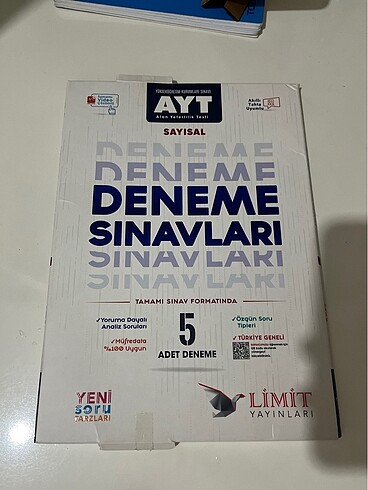 limit yayinlari sayisal ayt genel deneme