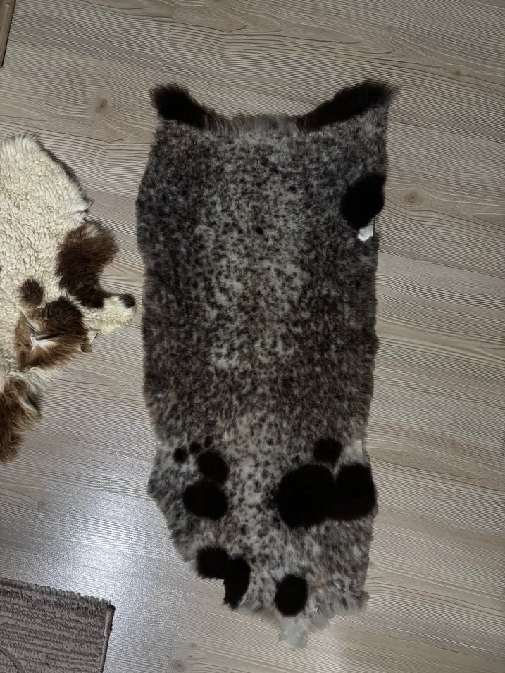 Kahverengi Zebra Desenli Bohem paspas - Görsel 2