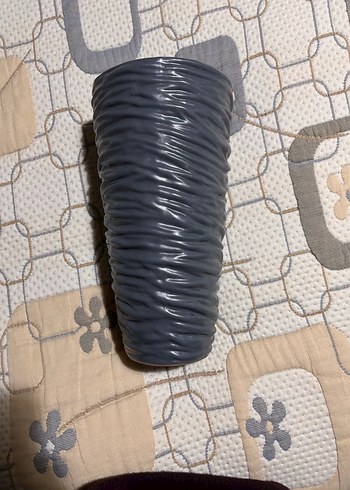 Gri şık Vazo - Görsel 4