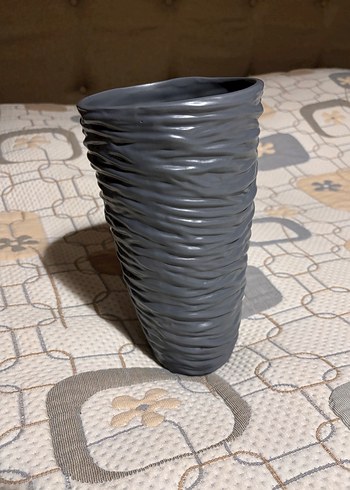 Gri şık Vazo - Görsel 2