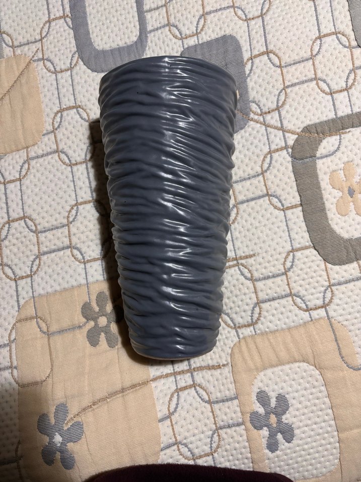 Gri şık Vazo - Görsel 4