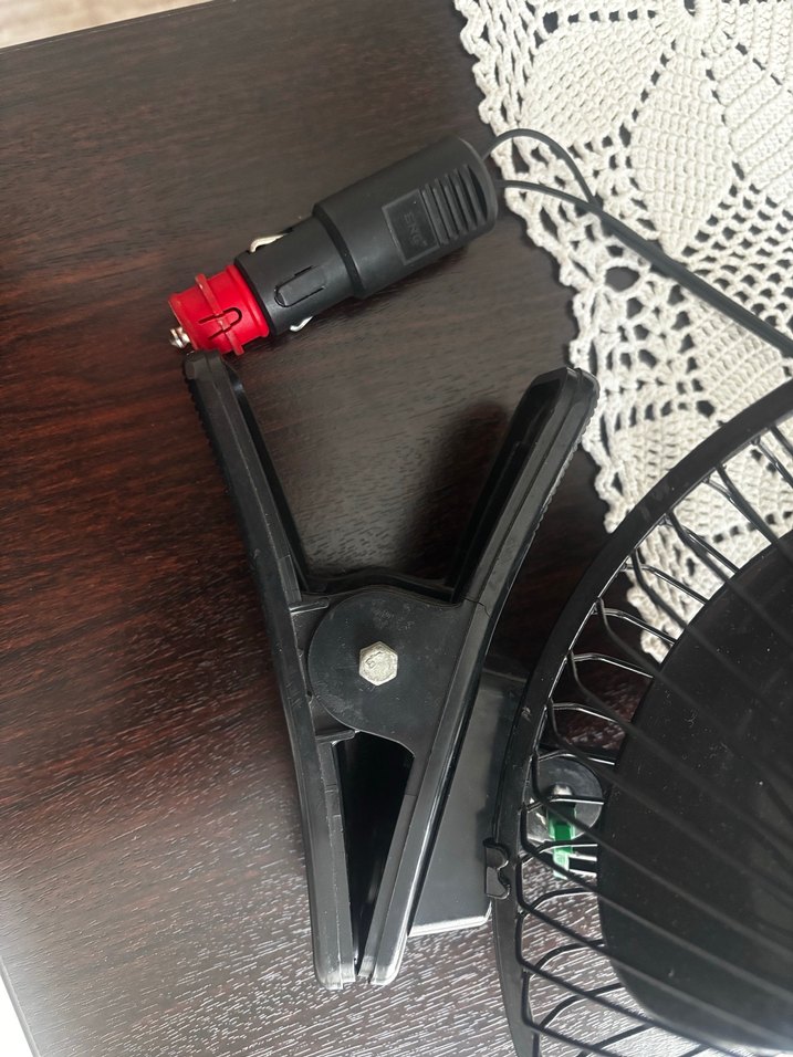 Klipsli Siyah Masaüstü Vantilatör - Görsel 3