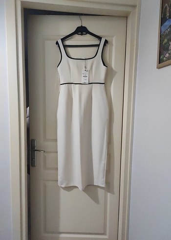 Modern Klasik Zara Kadın Elbise - Görsel 4