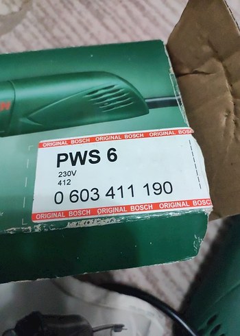 Bosch PWS 6 Yeşil Elektrikli Taşlama Makinesi - Görsel 8