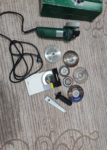 Bosch PWS 6 Yeşil Elektrikli Taşlama Makinesi - Görsel 9