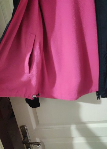 Kadın Siyah Fermuarlı Kapüşonlu Ceket yağmurluk - Görsel 6