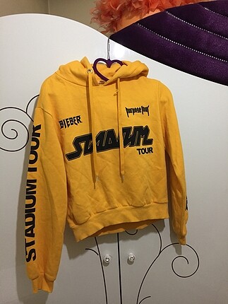 Hm sarı sweatshirt