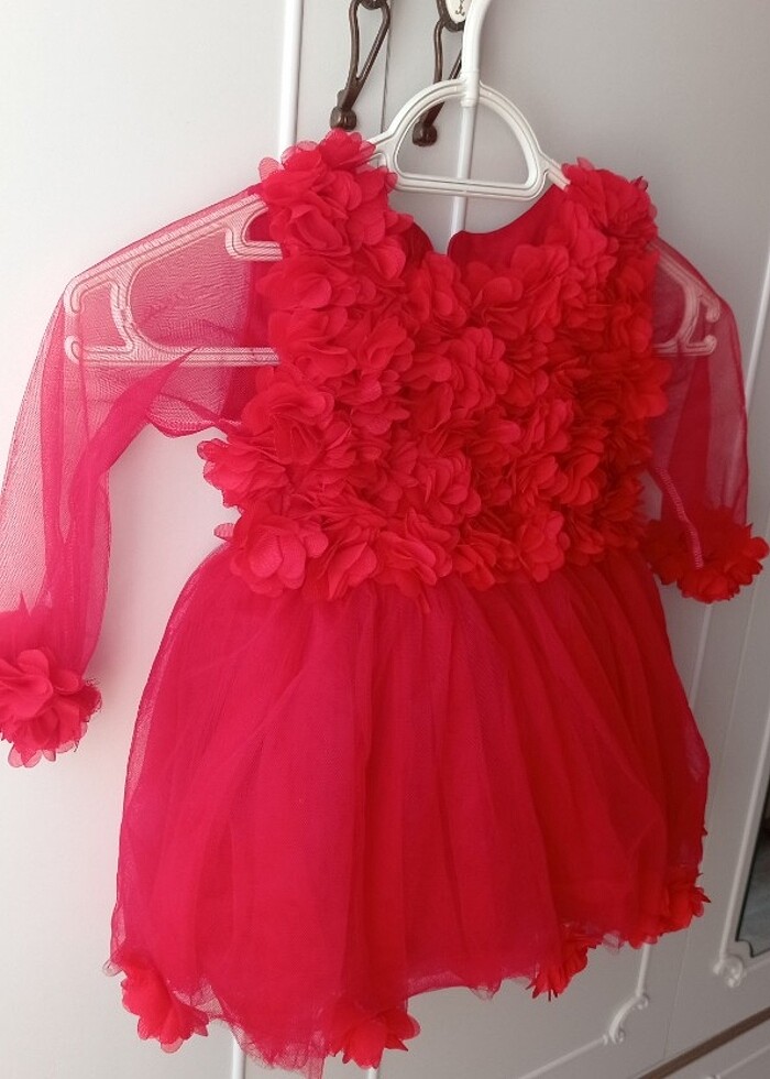 Kız bebek parti elbisesi - Görsel 2