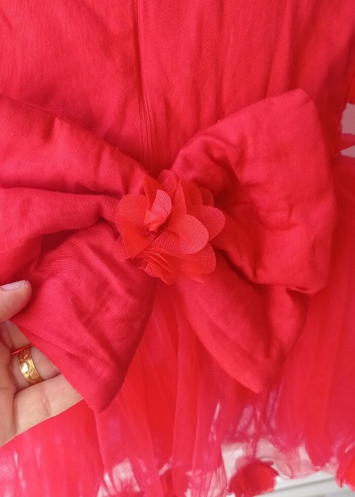 Kız bebek parti elbisesi - Görsel 4