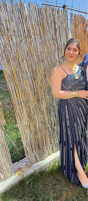 Taşlı abiye