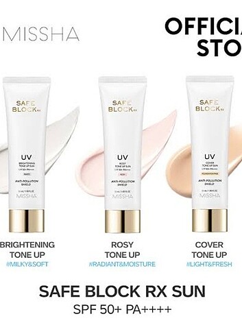 Missha MISSHA SAFE BLOCK BRIGHTENING TONE UP SUN