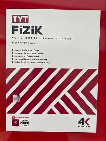 tyt fizik 4k yayınları