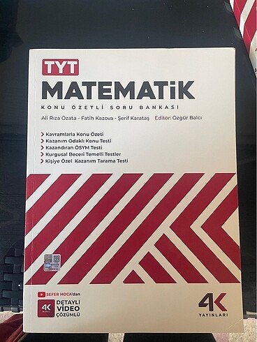  Beden Renk tyt türkçe kimya matematik geometri soru bankası 4k