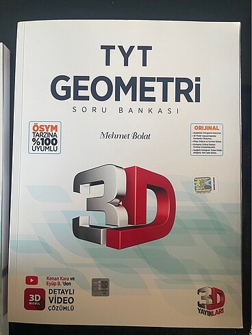  Beden Renk 3d soru bankası tyt matematik tyt geometri ayt geometri