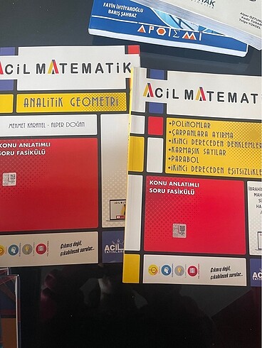 acil matematik analitik geometri polinom çarpanlara ayırma