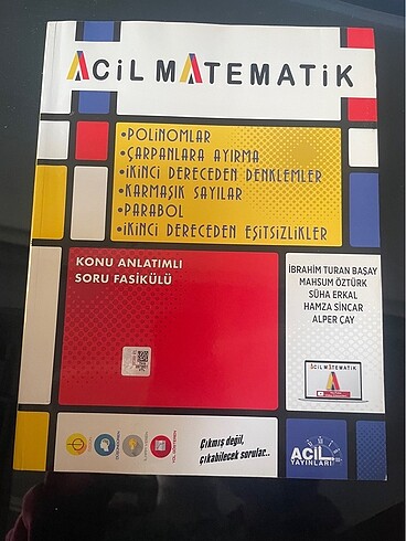  acil matematik analitik geometri polinom çarpanlara ayırma