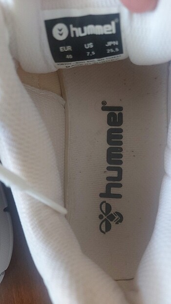 40 Beden beyaz Renk Hummel Erkek Spor Ayakkabı 40 Numara