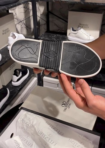42 Beden beyaz Renk Valentino Beyaz Gri Spor Ayakkabı