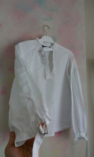 38 Beden beyaz gömlek