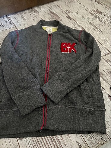 10 Yaş Beden gri Renk Okul sweat bahçeşehir