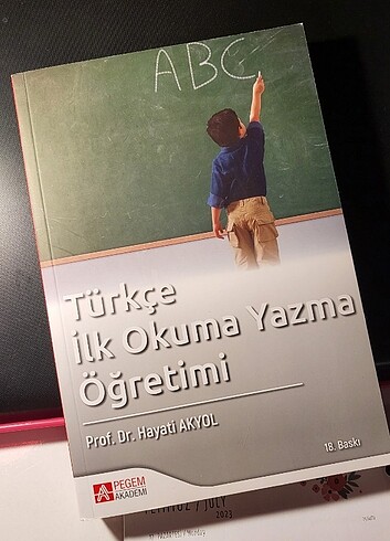 Türkçe İlk Okuma Yazma Öğretimi - Prof. Dr. Hayati AKYOL