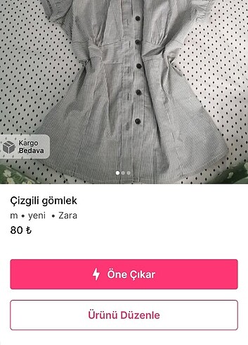 Çizgili gri gömlek 